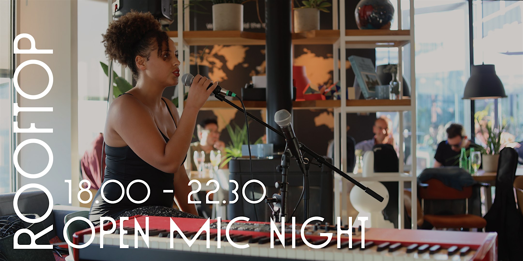 Rooftop Open Mic Night