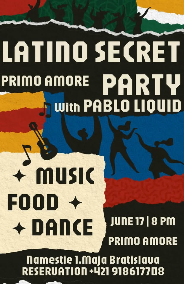 Secret Latino Party, Wednesday 17th June