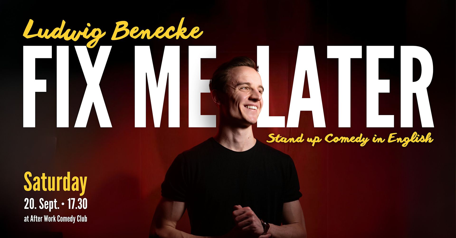 Fix Me Later - Stand Up Comedy Show in English