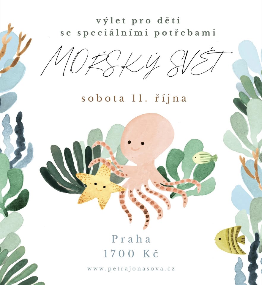 Výlet pro děti se speciálními potřebami - Mořský svět