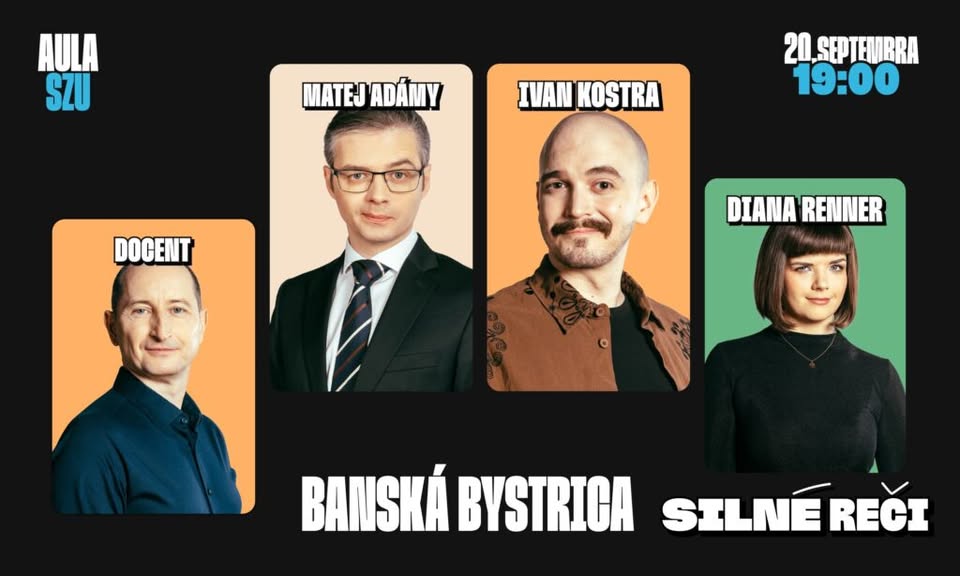 SILNÉ REČI V BANSKEJ BYSTRICI