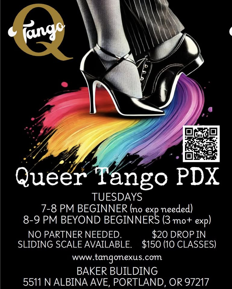 Queer Tango PDX - Beginner & Beyond Beginner Series (Fall)