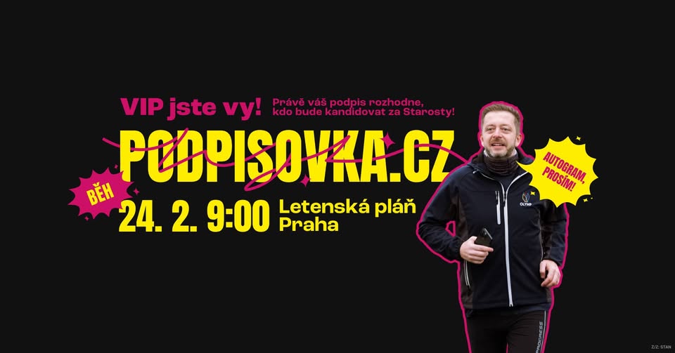 ✨ VYBĚHNI S MINISTRY – PODPISOVKA PRAHA ✨