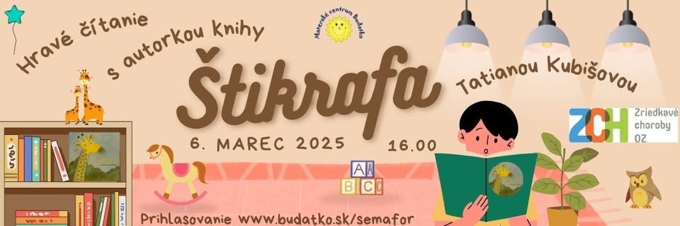 Hravé čítanie s autorkou knihy Štikrafa a iné zriedkatká