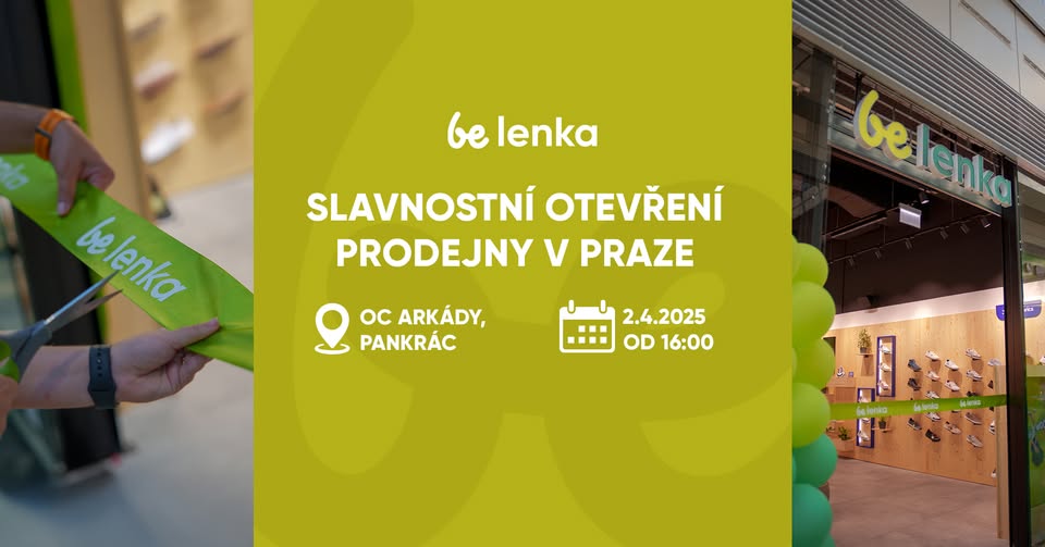 Otevření Be Lenka prodejny v Praze!
