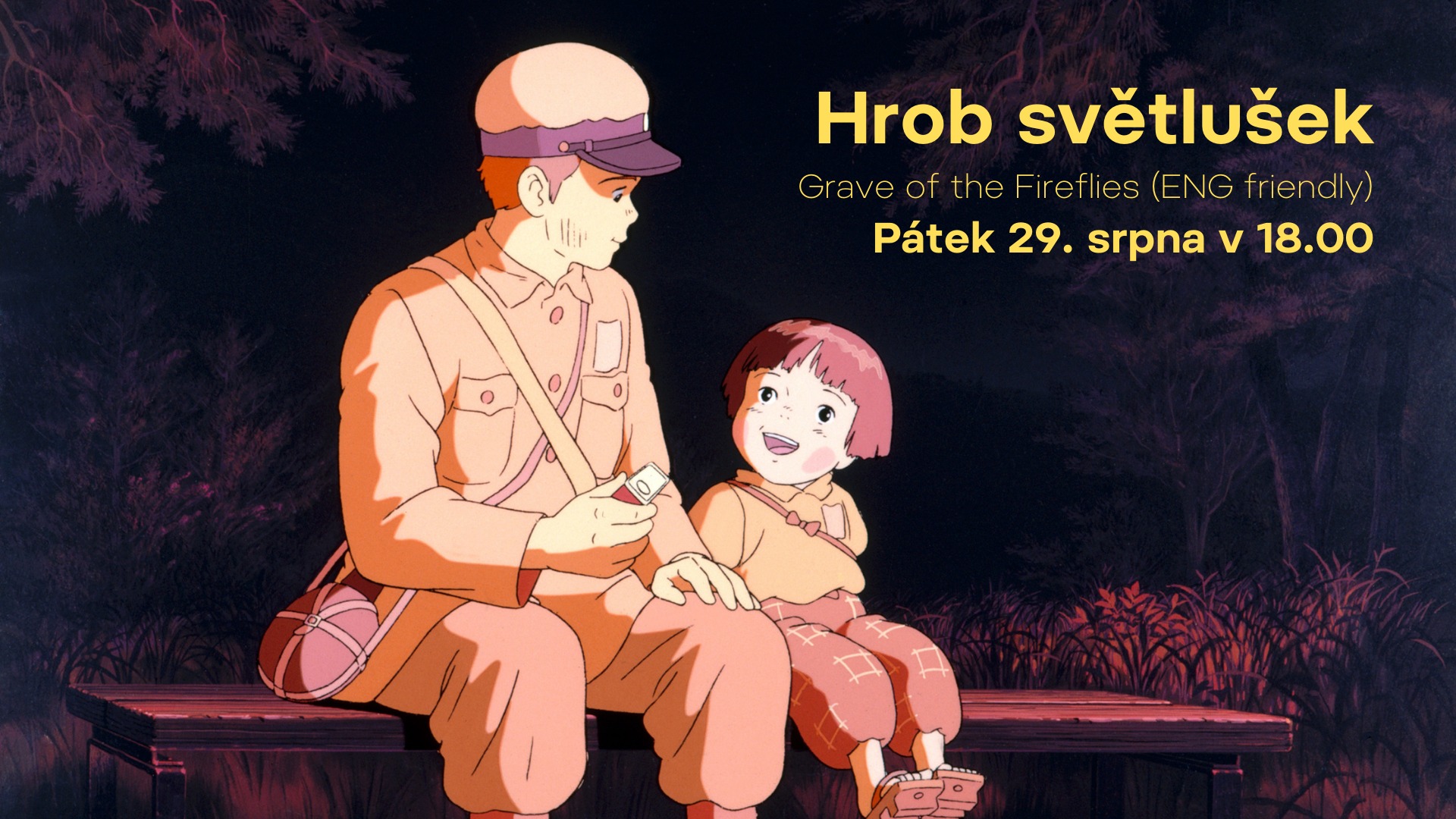 Hrob světlušek (Grave of the Fireflies) | Projekce ve Světozoru