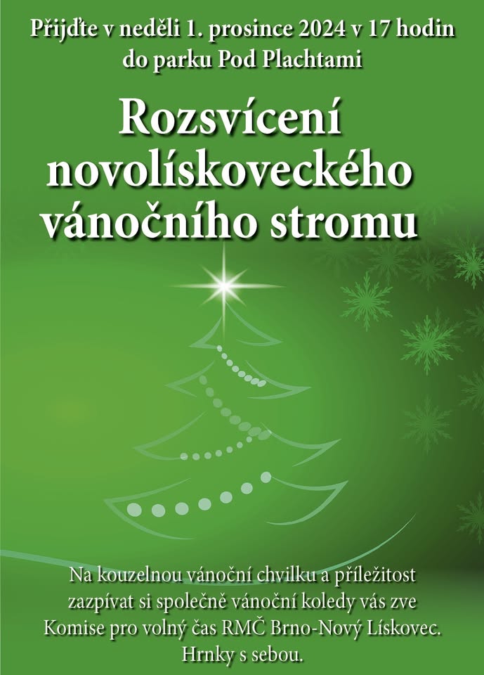 Rozsvícení vánočního stromu