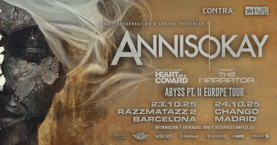 Route Resurrection: Annisokay (Barcelona, 2025)