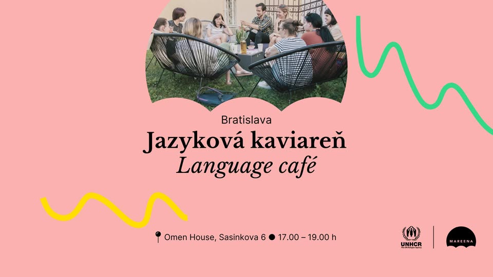 BRATISLAVA 🟣 Jazyková kaviareň • Language café