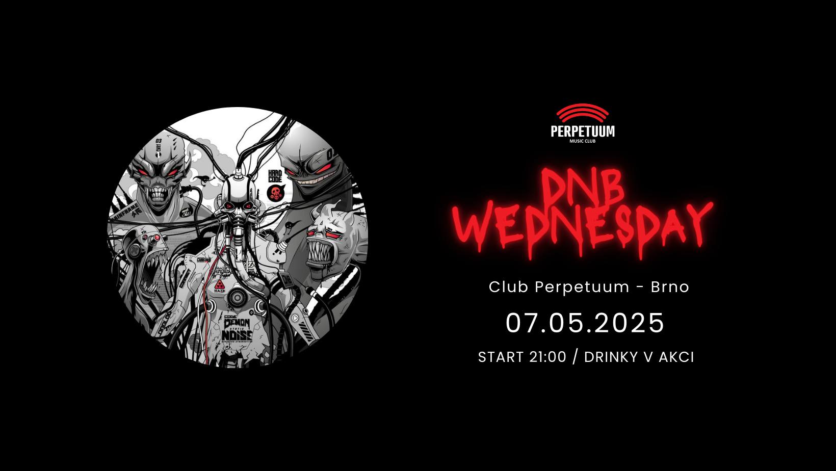 DnB Wednesday - club Perpetuum - 7.5.2025