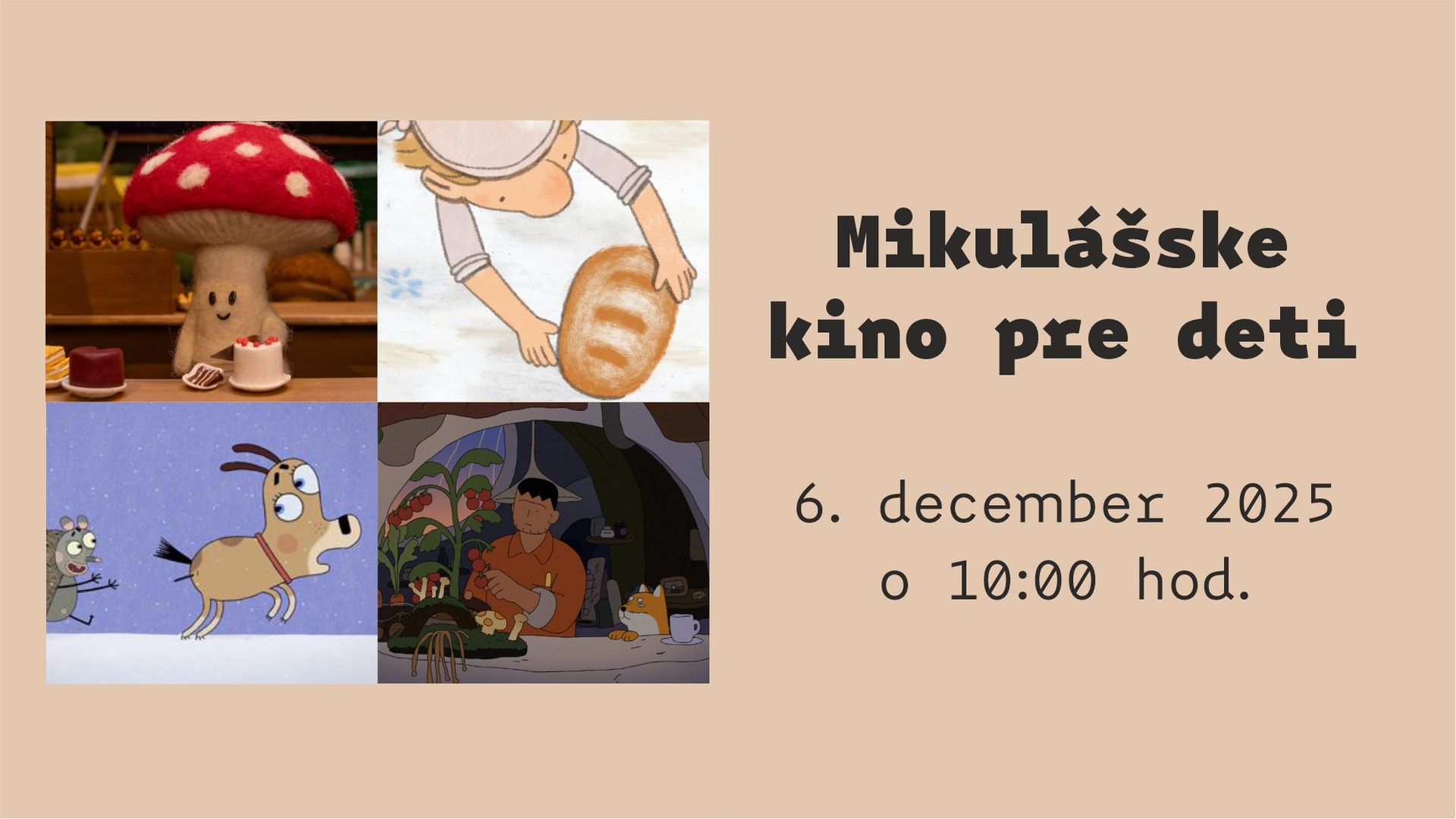 Mikulášske kino v knižnici
