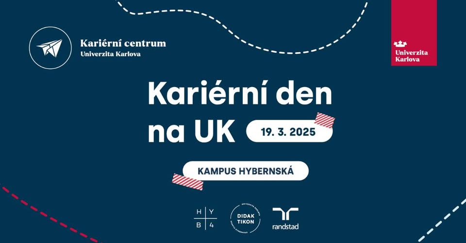 Kariérní den na UK / Career Day at CU