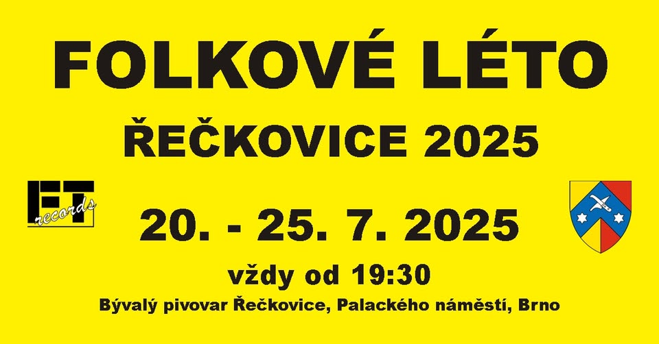 Folkové léto Řečkovice 2025