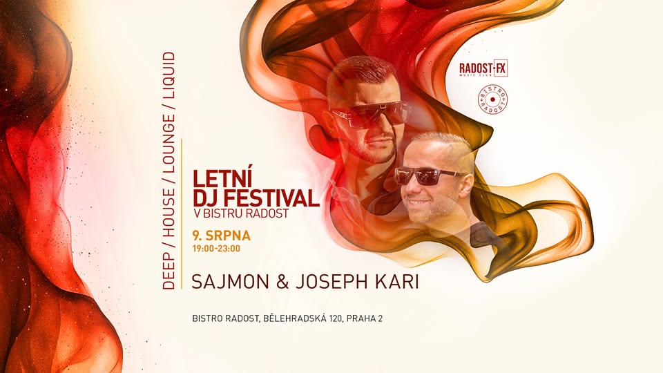 Sobotní Burger&Spin: Sajmon & Joseph Kari v Bistru Radost! 🎶🎤 🍔