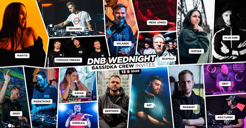 DNB WEDNIGHT: BASSÍDKA CREW INVITES ∞ ROXY PRAGUE