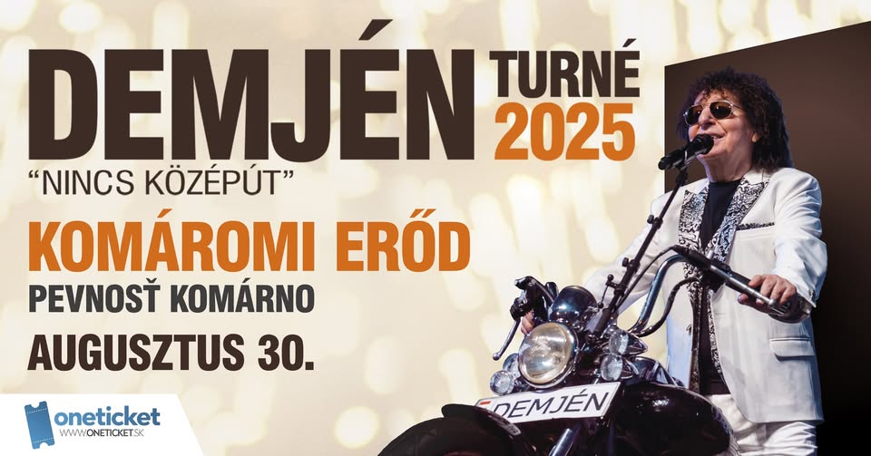 Demjén koncert – Komárom (SK) 2025