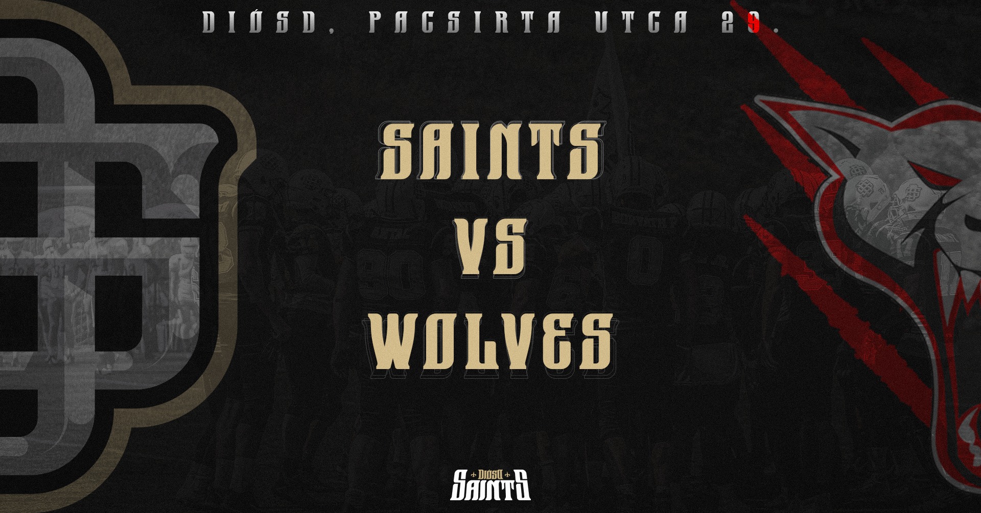 Diósd SAINTS vs Budapest WOLVES // Veolia HFL alapszakasz mérkőzés