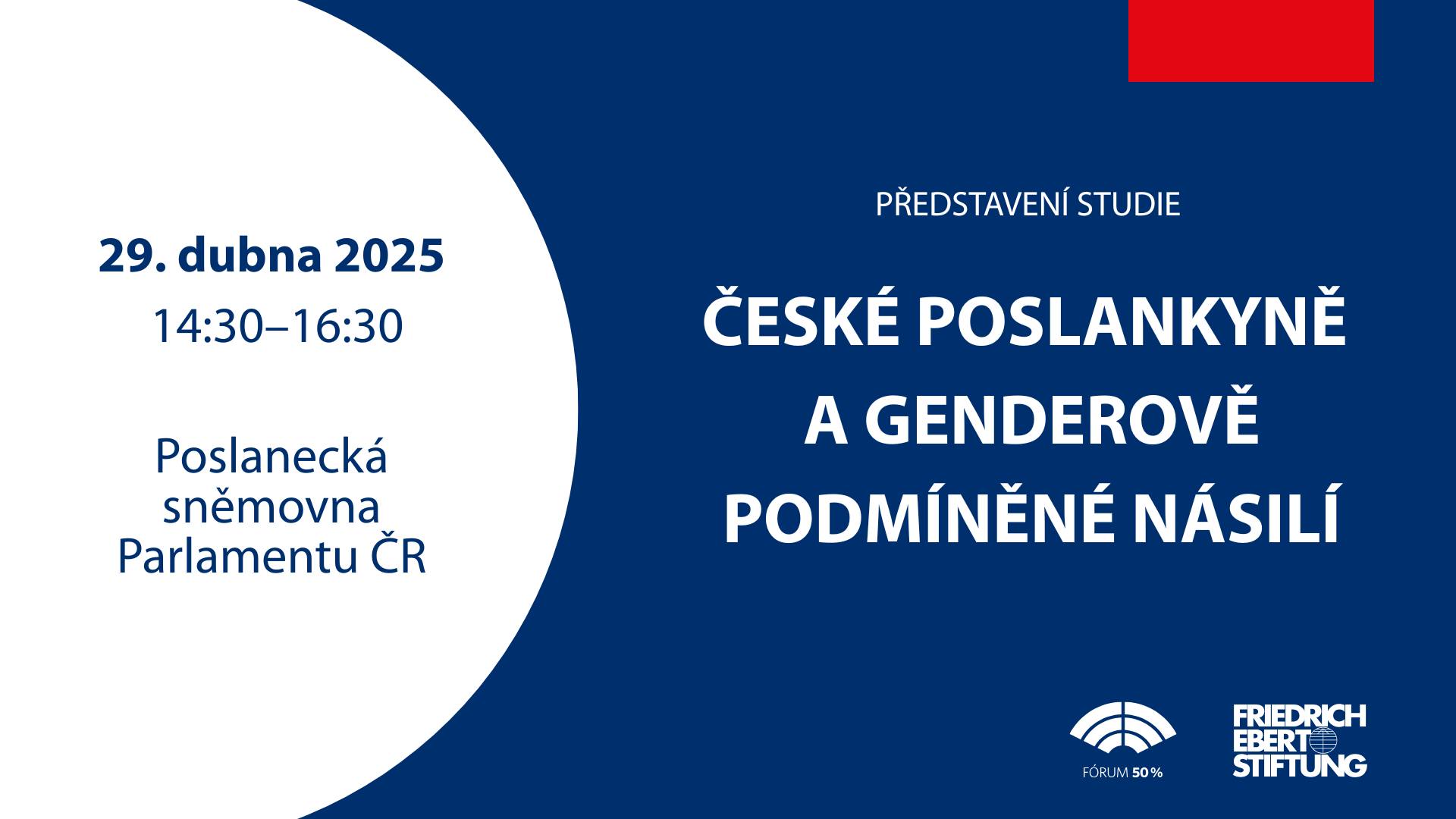 Seminář "České poslankyně a genderově podmíněné násilí"