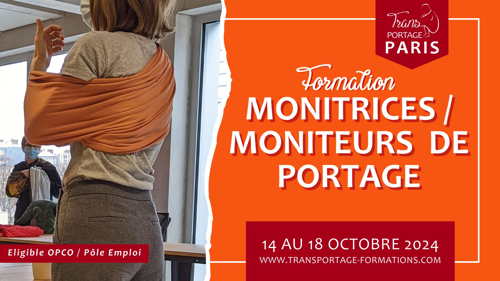 Formation Monitrices / Moniteurs de Portage - Paris
