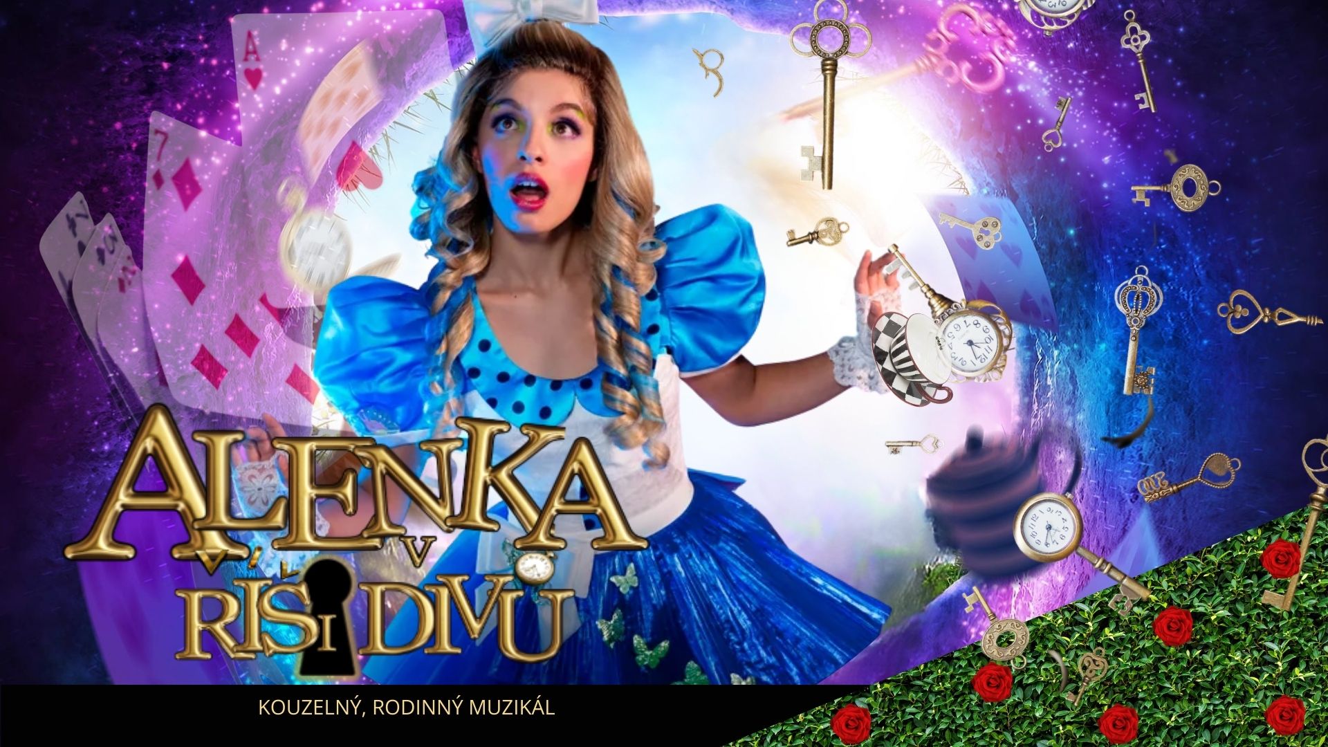 ALENKA V ŘÍŠI DIVŮ I Praha
