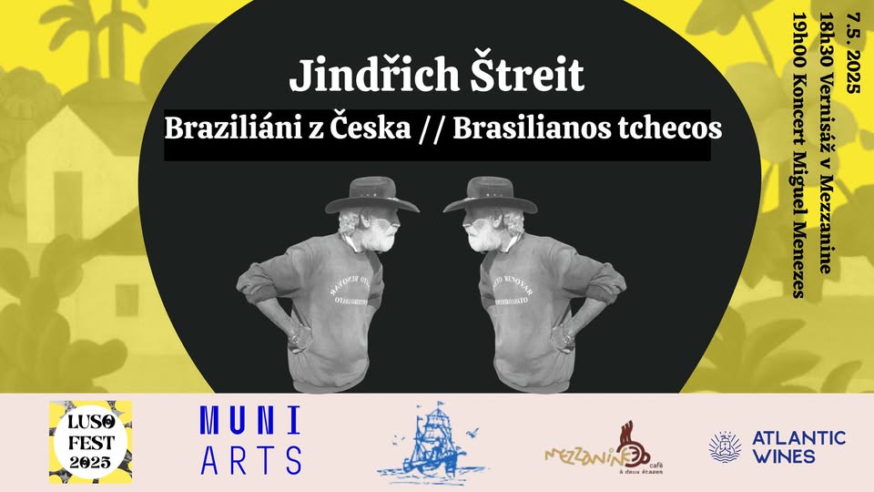 Vernisáž výstavy Jindřich Štreit: Braziliáni z Česka//Inauguração da exposição Brasilianos Tchecos