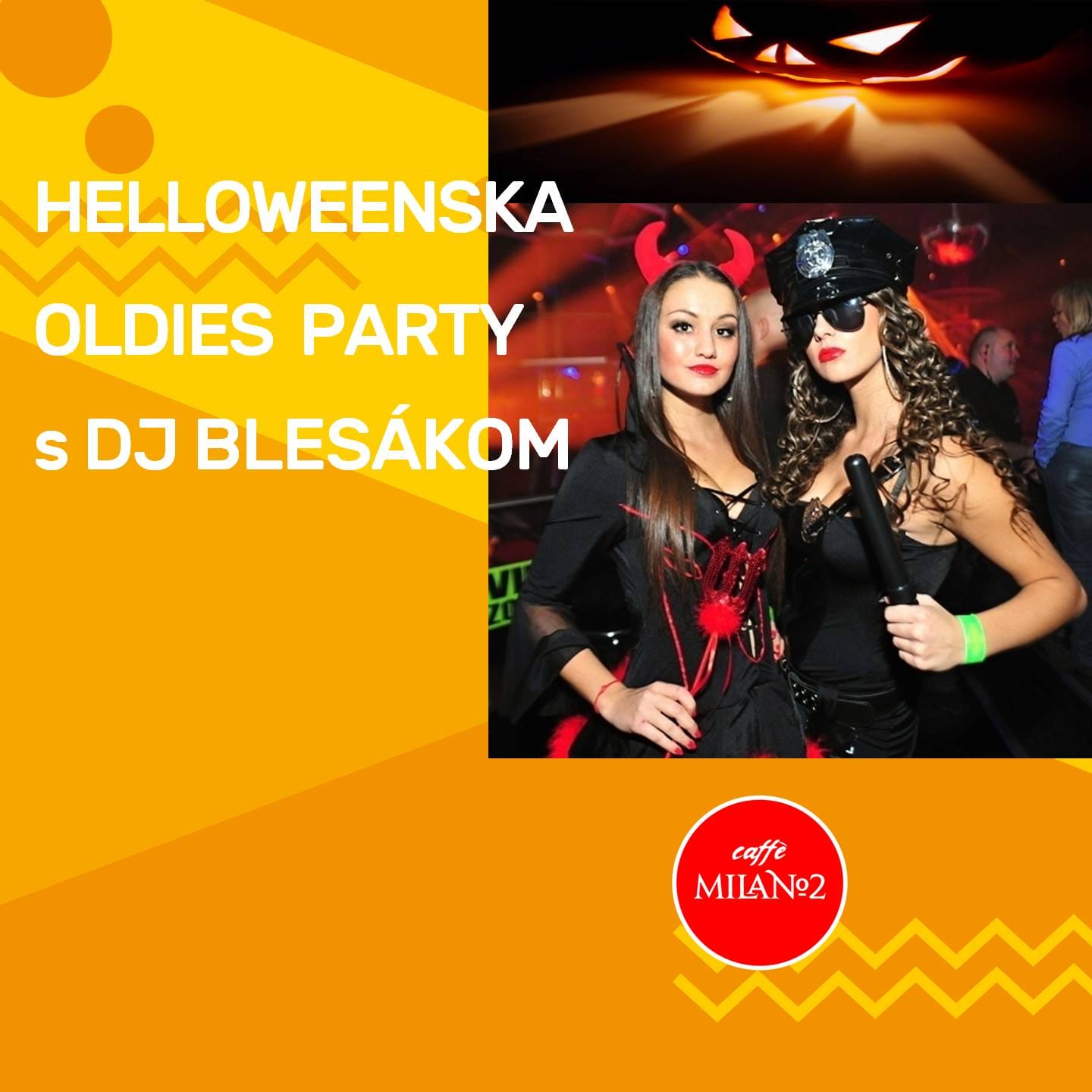 Halloweenska Oldies párty s DJ Blesákom