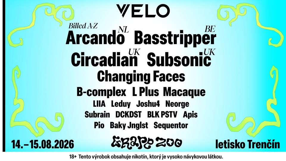 𝐆𝐑𝐀𝐏𝐄 𝐙𝐎𝐎 // 𝐕𝐄𝐋𝐎 stage 2026
