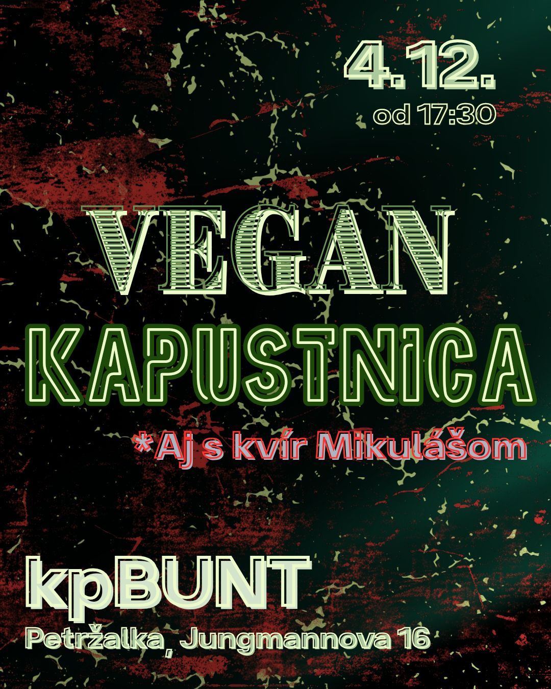 ✨KVÍR VEGAN KAPUSTNICA (aj s teplým Mikulášom)✨
