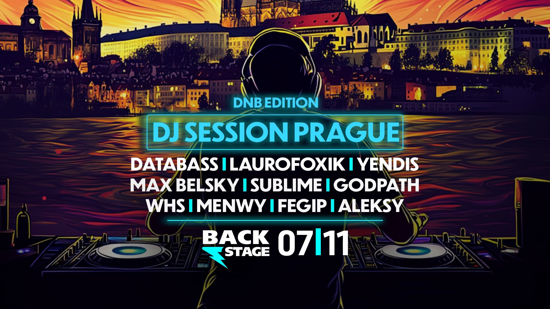 DJ Session Prague | DNB Edition | 7.11.24