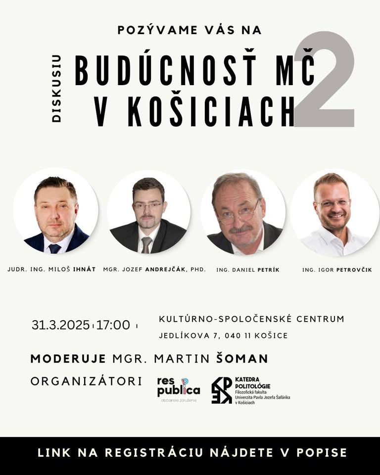 Budúcnosť MČ v Košiciach 2