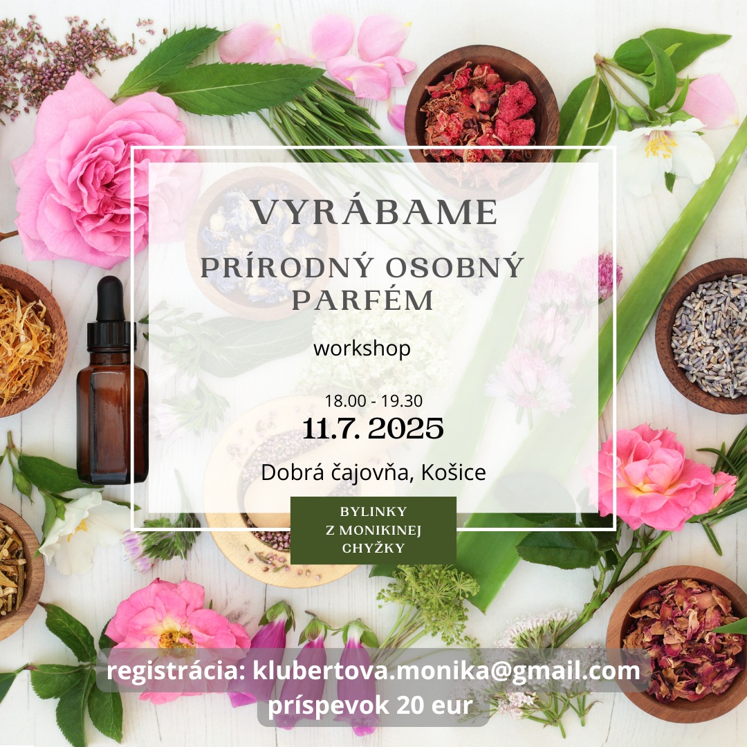 Výroba osobného parfému - workshop