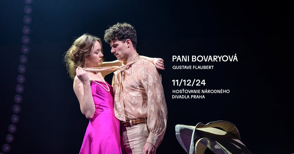 Činohra SND I Gustave Flaubert: Pani Bovaryová (hosťovanie ND Praha)