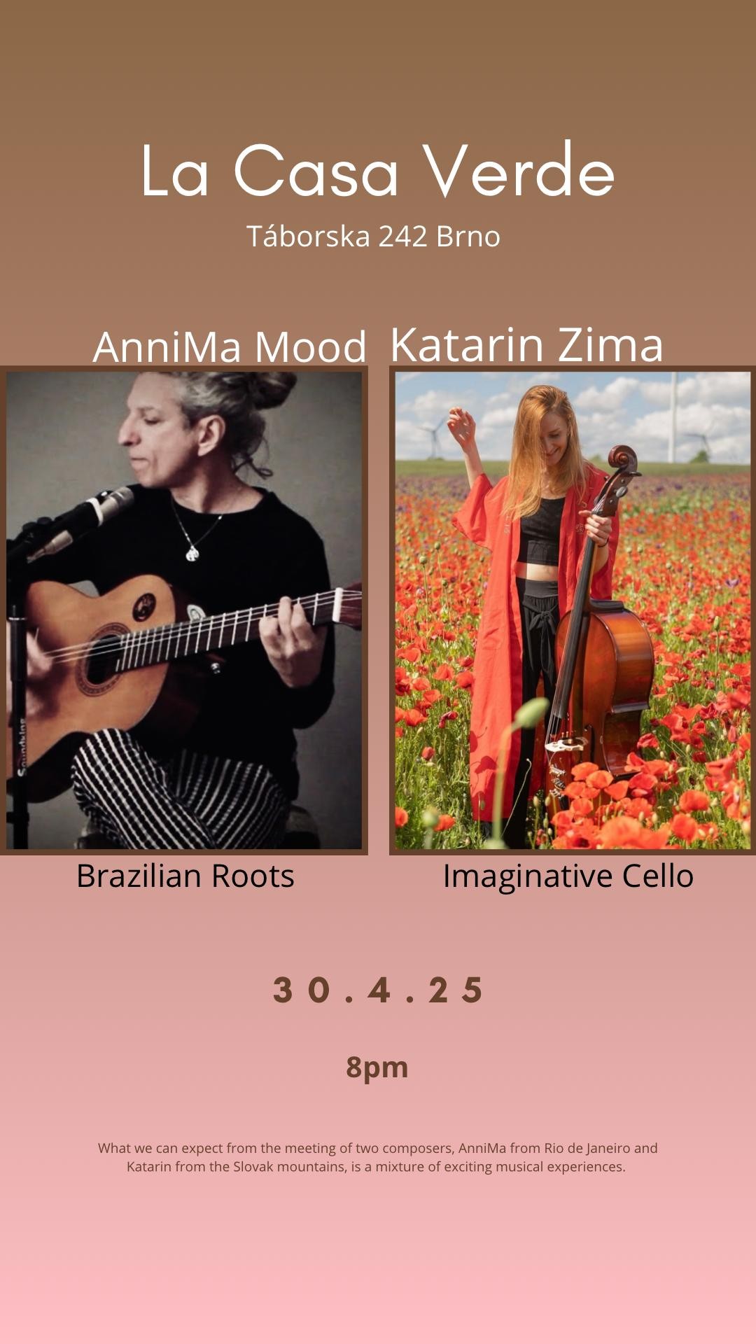 AnniMa Mood a Katarin Zima v La Casa Verde