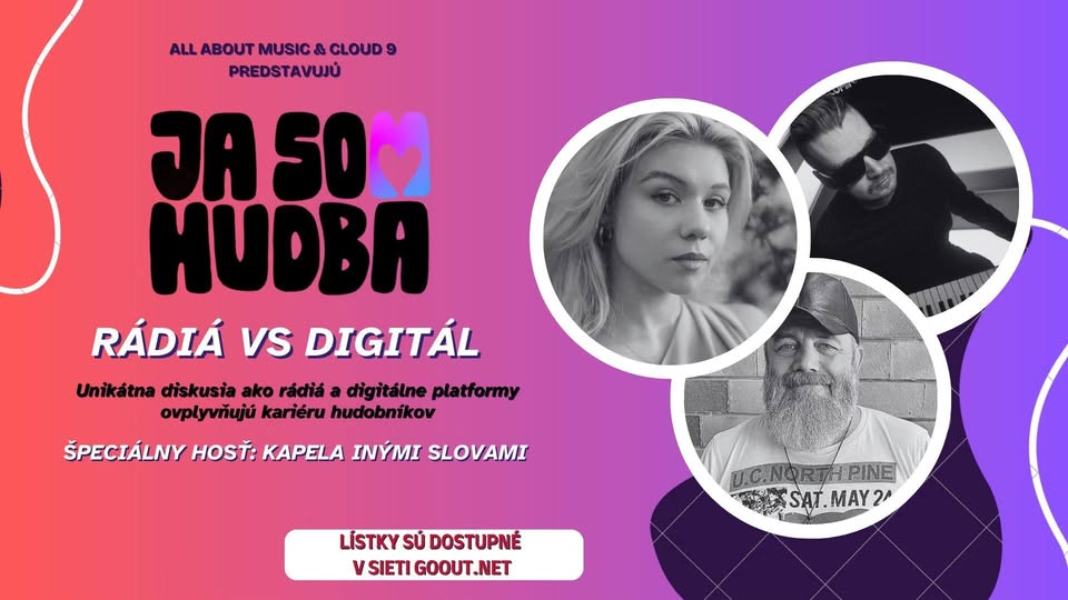 JA SOM HUDBA: Diskusia na tému Rádiá vs digitál