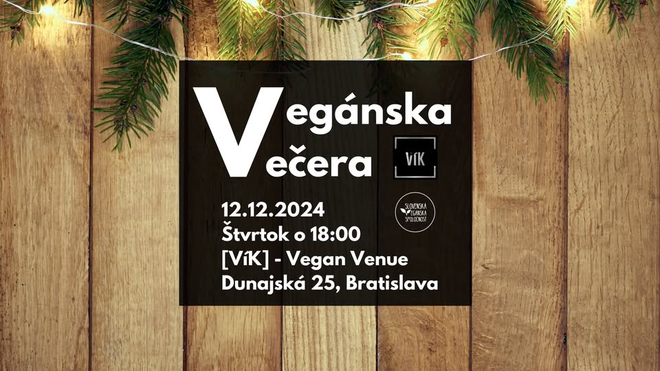 Vegánska večera vo Víku