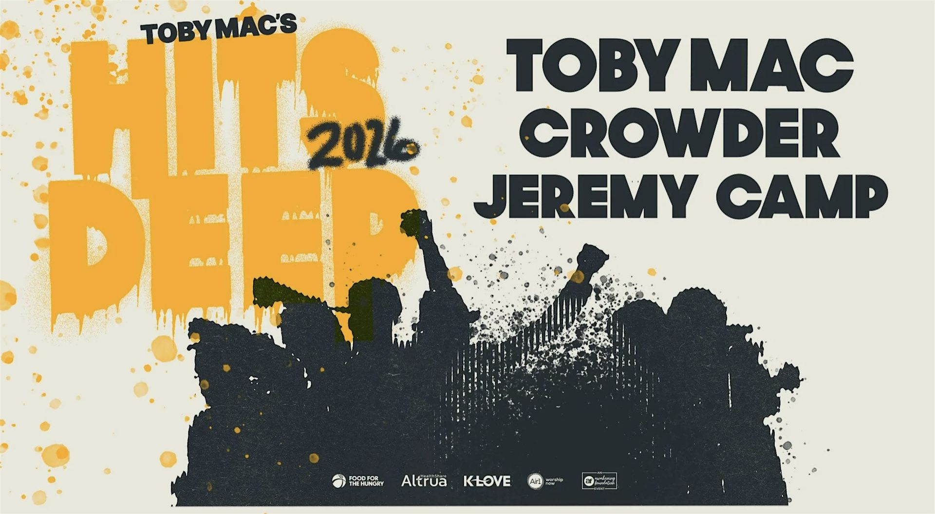 Food for the Hungry VOLUNTEER - TobyMac's HITS DEEP Tour / Portland, OR