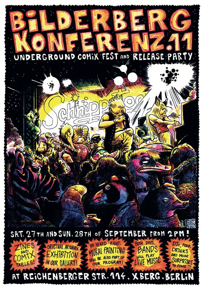 Bilderberg Konferenz XI - Underground Comix Fest