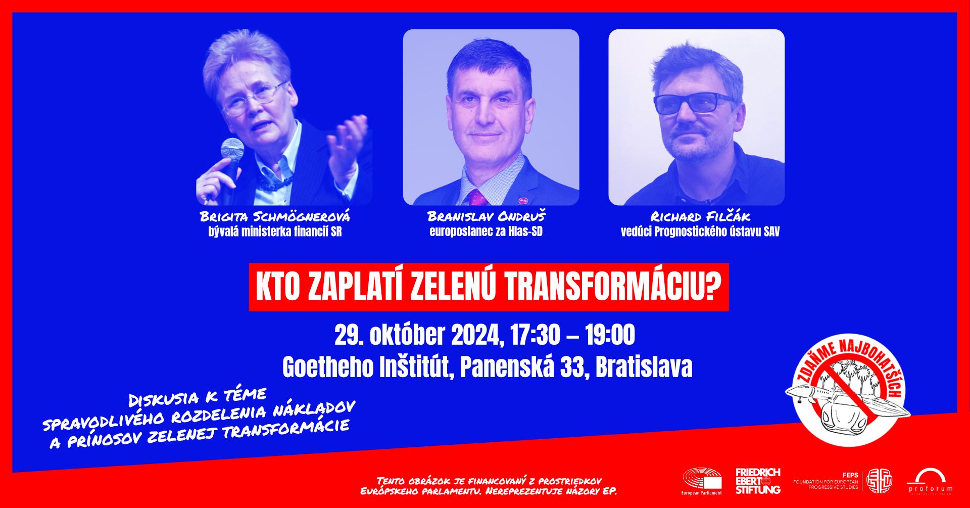 Diskusia: Kto zaplatí zelenú transformáciu?