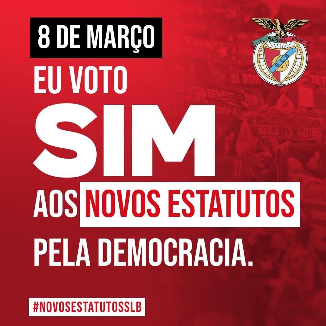 Votação estatutos Sport Lisboa e Benfica