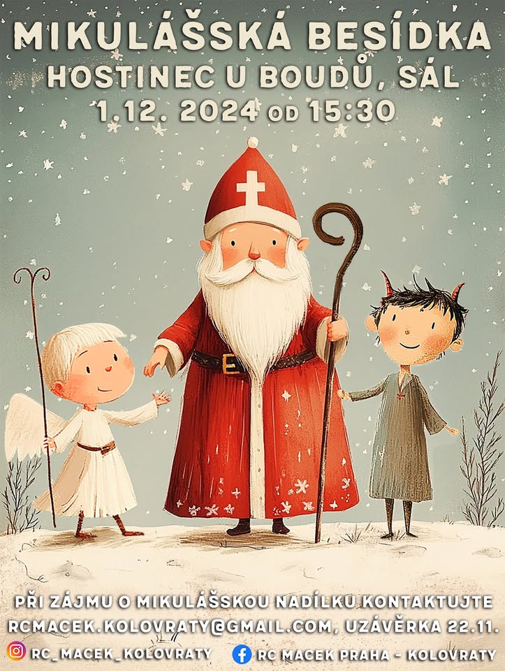 Mikulášská besídka s RC Macek