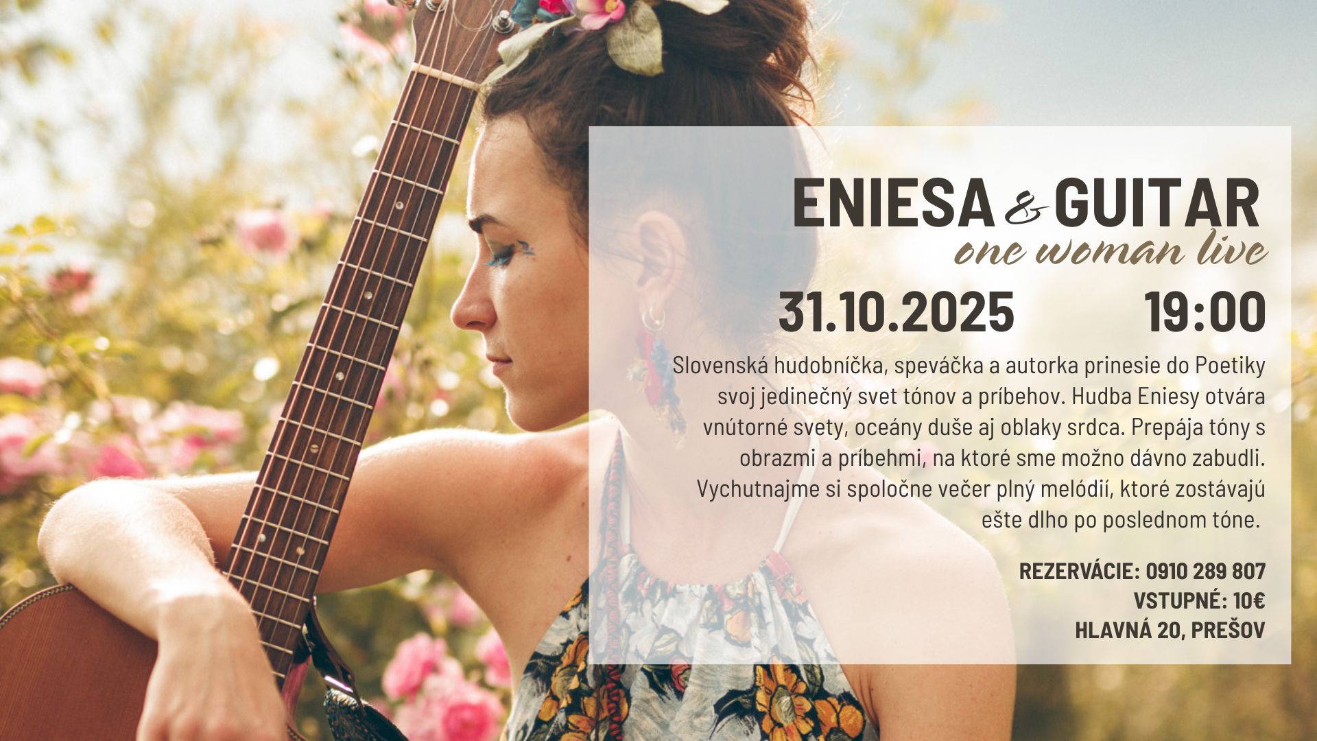 ENIESA & GUITAR v Poetike