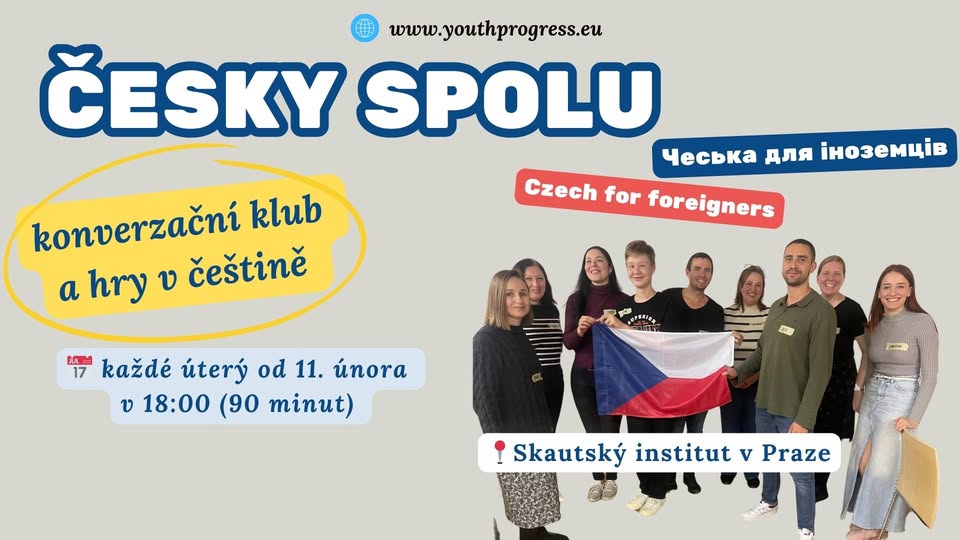 Česky spolu - konverzační klub a hry v češtině 🇨🇿