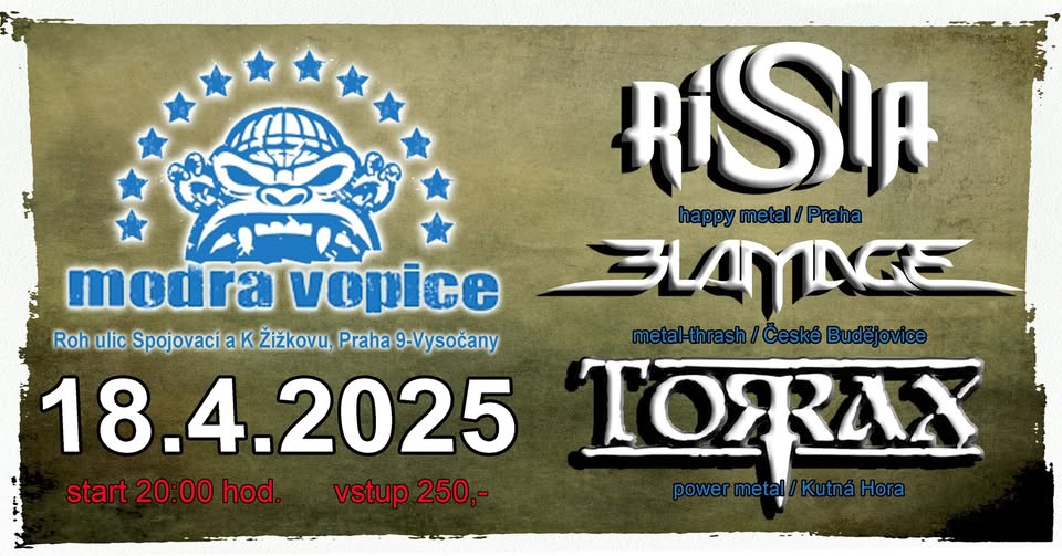 Torrax, Blamage a Rissla s Vopicí