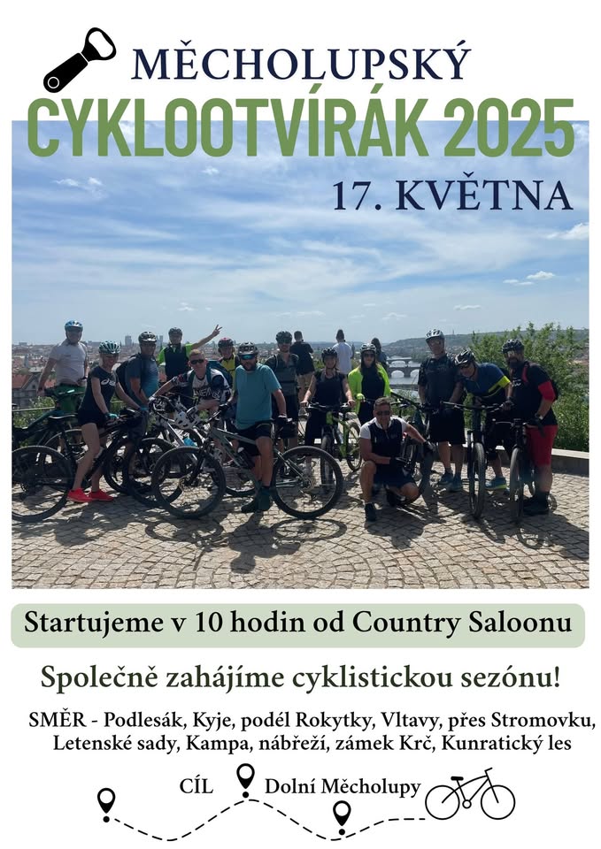 Měcholupský Cyklootvírák 2025