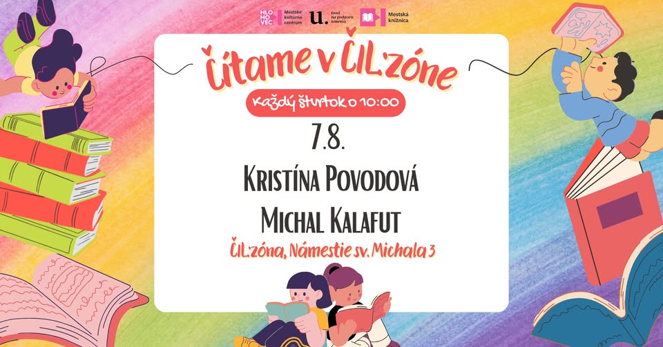 Čítame v ČILzóne | Kristína Povodová a Michal Kalafut