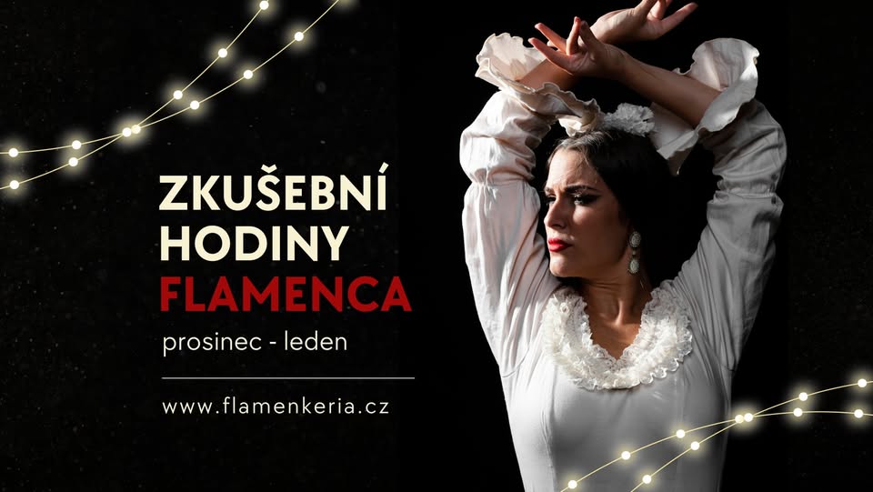 Zkušební hodiny flamenca. Zimní kurzy 2025.