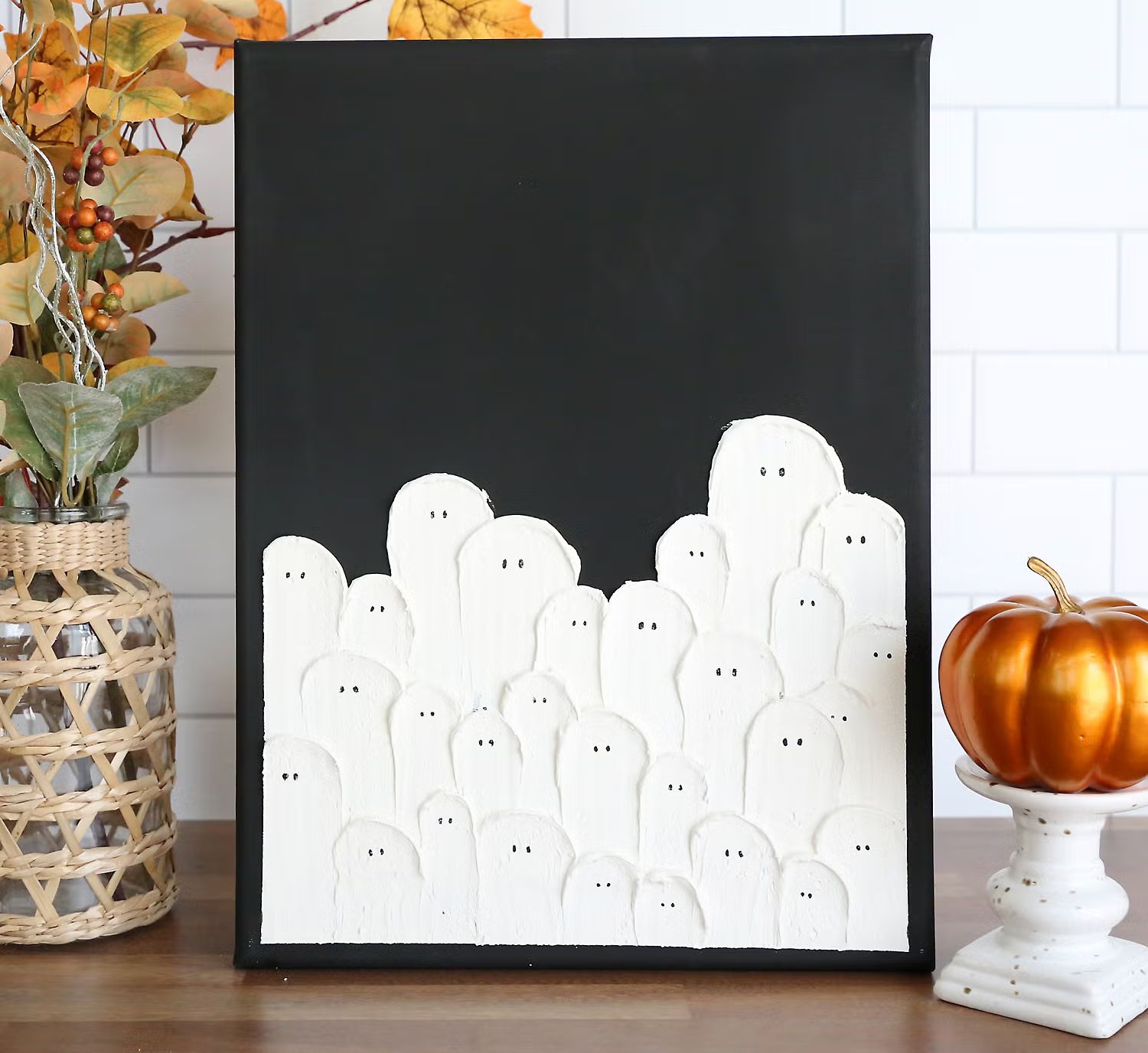 Spackle Ghost Art Workshop