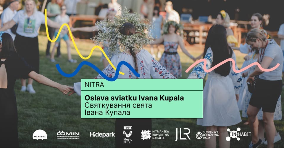 Oslava sviatku Ivana Kupala 🌾 Святкування свята Івана Купала