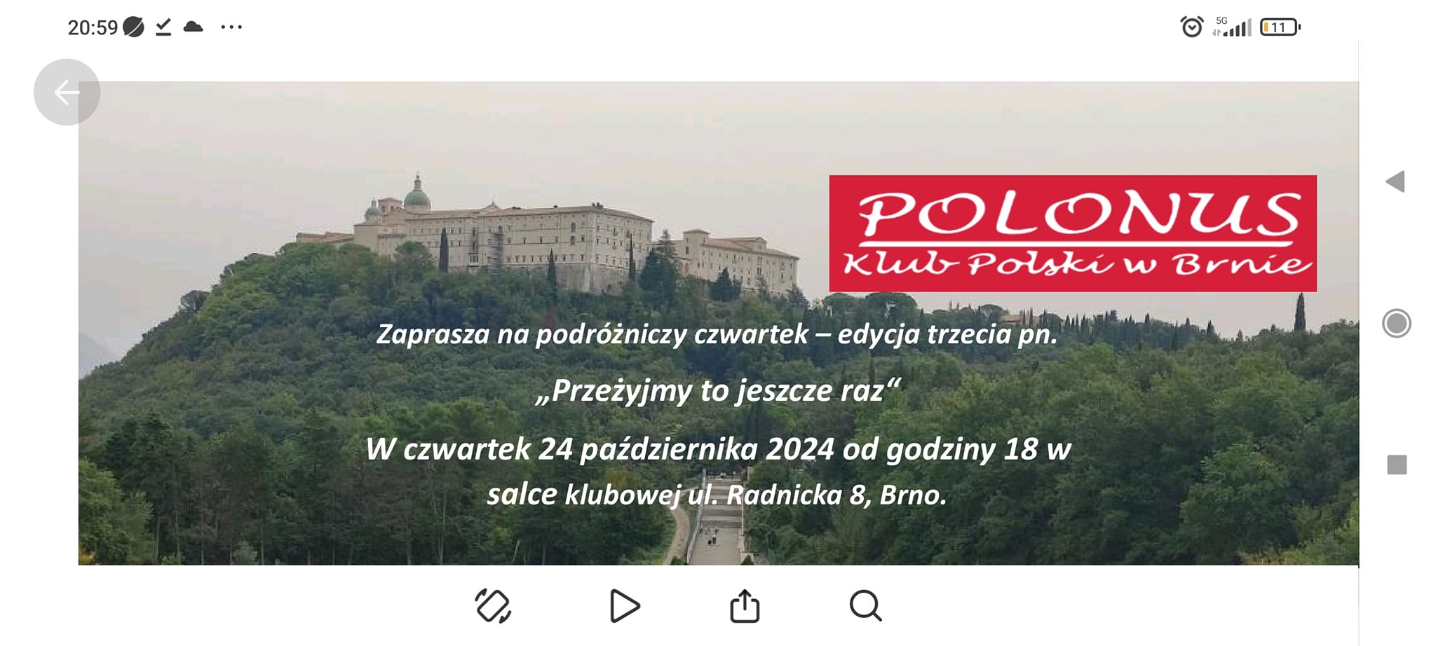 Podróżniczy czwartek - trzecia edycja: Wyjazd edukacyjny do Monte Cassino, Neapolu i okolicy