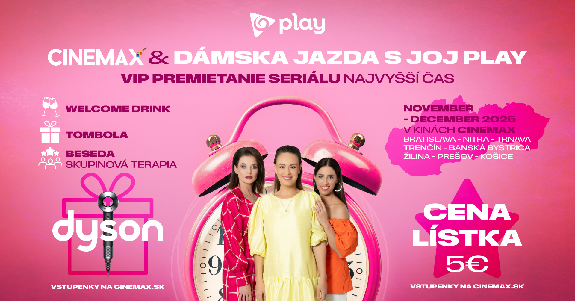 Dámska jazda s JOJ PLAY – TRENČÍN